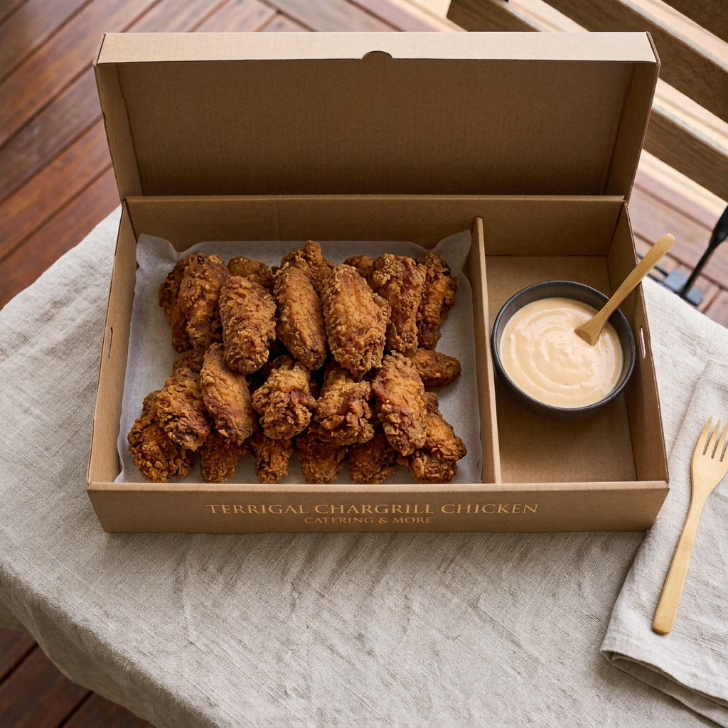 Devil Wings with Chilli Aioli Sauce